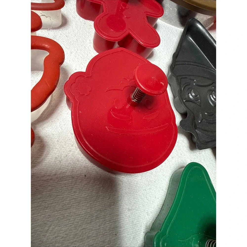 Christmas Cookie Cutter Set Gingerbread‎ Man Tree Star Stocking Elf Santa